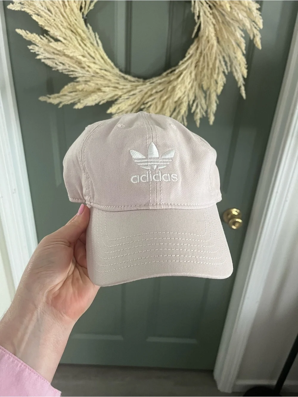 Adidas Light Pink Trefoil Baseball Cap
